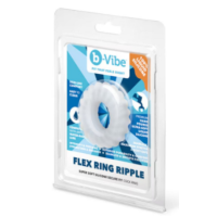 b-Vibe Flex Ring Ripple - Ultra Soft Silicone Cock Ring b-Vibe Flex Ring Ripple - Ultra Soft Silicone Cock Ring